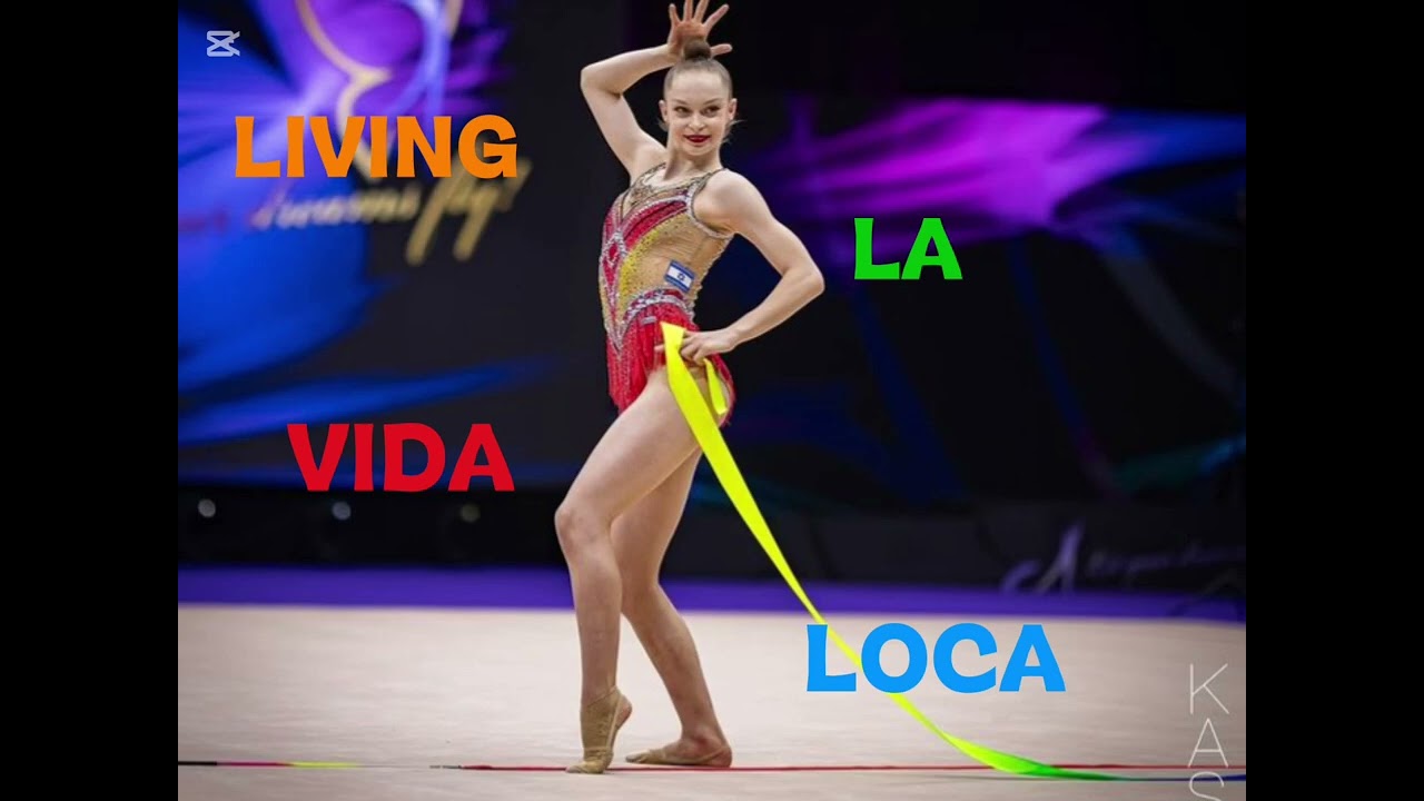 Living la vida loca - rhytmic gymnastic music🔥