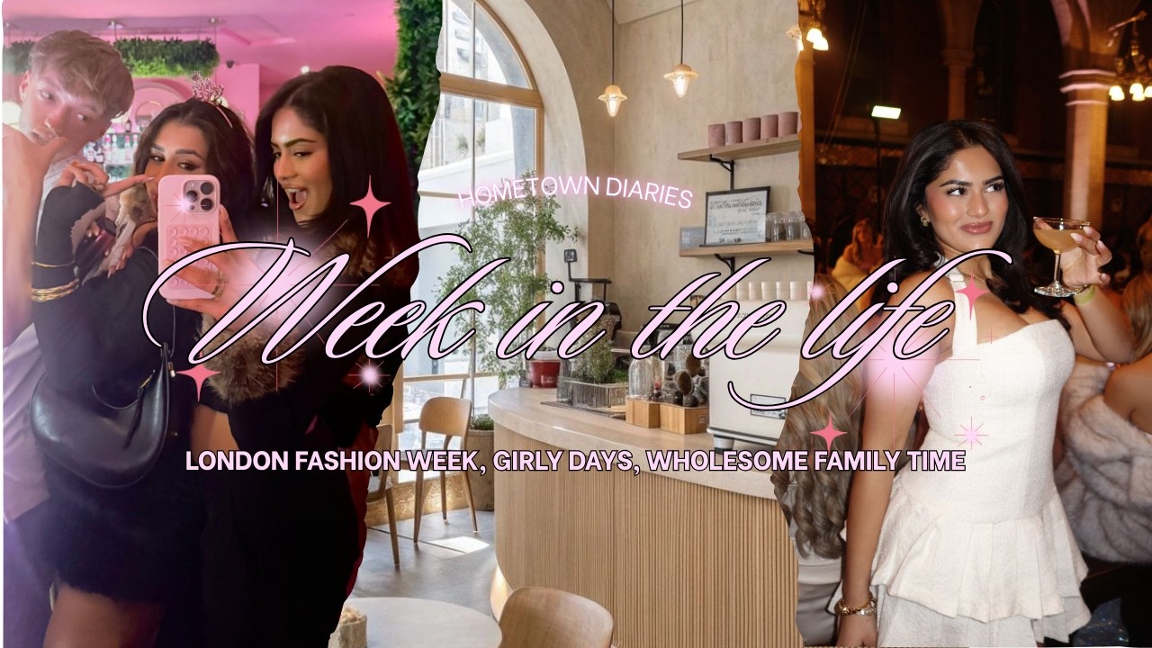 Wholesome Weekly Vlog BACK HOME! Catching up with the girls, Oh Polly LFW, Pilates, Matcha & MORE!!