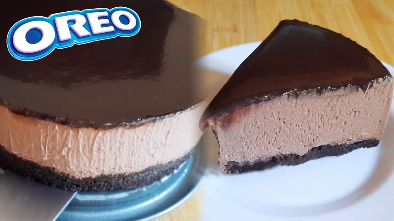 CHOCOLATE CHEESECAKE TANPA DIMASAK, TANPA GELATIN, TANPA TELUR