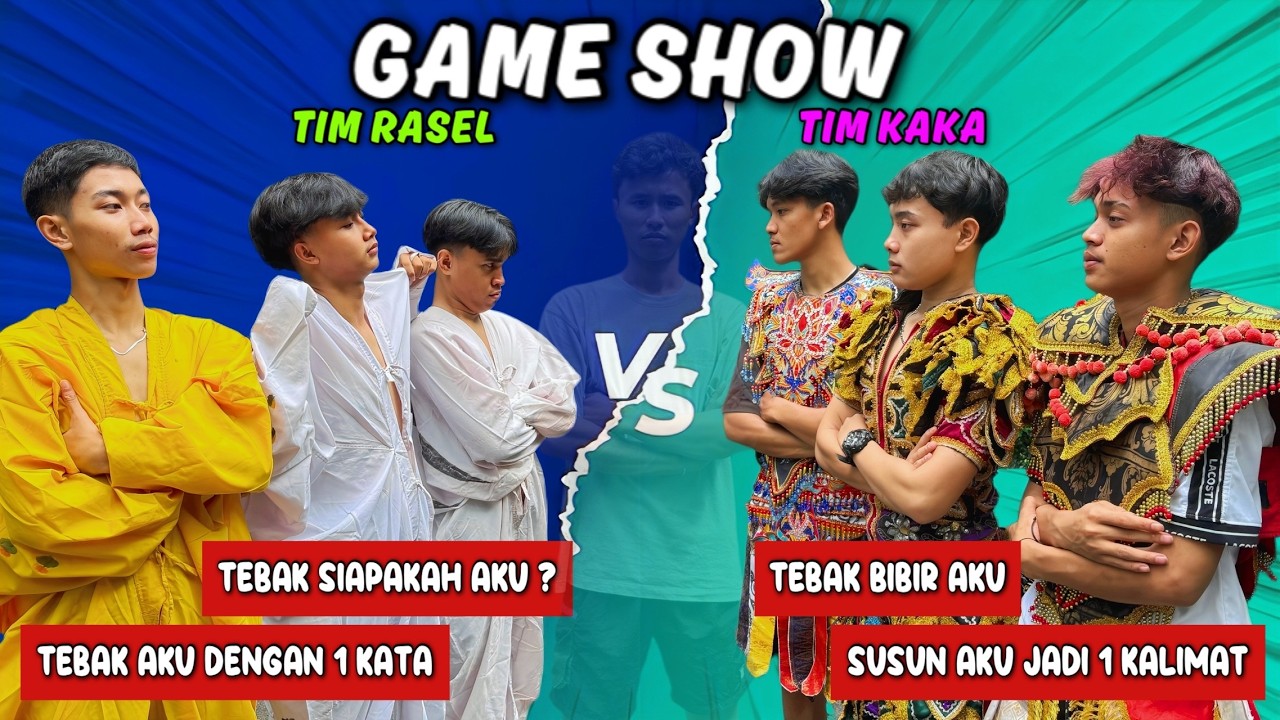 GAME SHOW BIKIN KETAWA TERUS ! Kaka Sampai Marah Sama Timnya Sendiri..