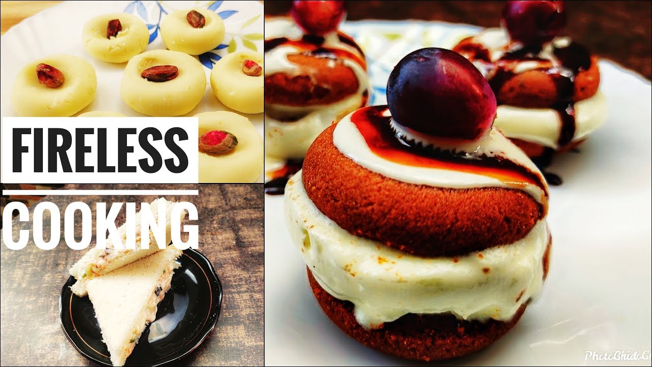 🔥Cooking With Out Fire For School competition | 3 Fireless Cooking Competition Recipes| No bake |