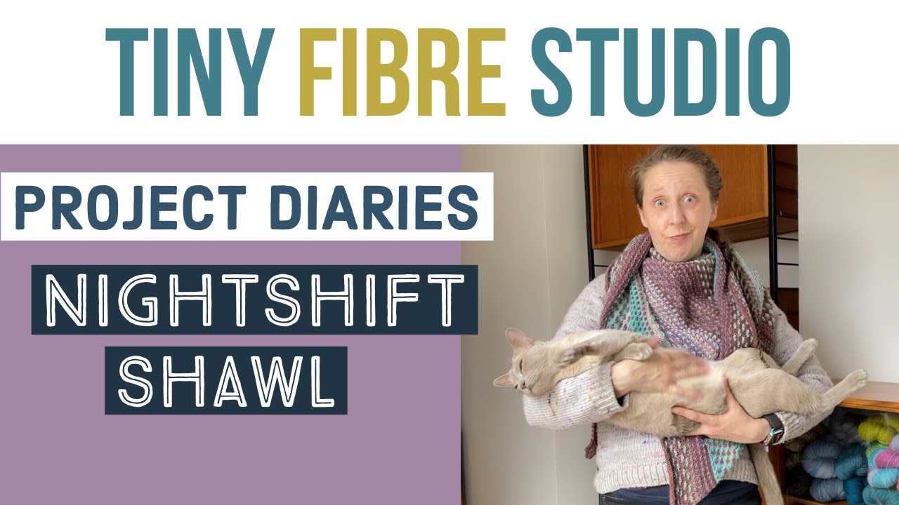 Knitting a Handspun Nightshift Shawl by Andrea Mowry