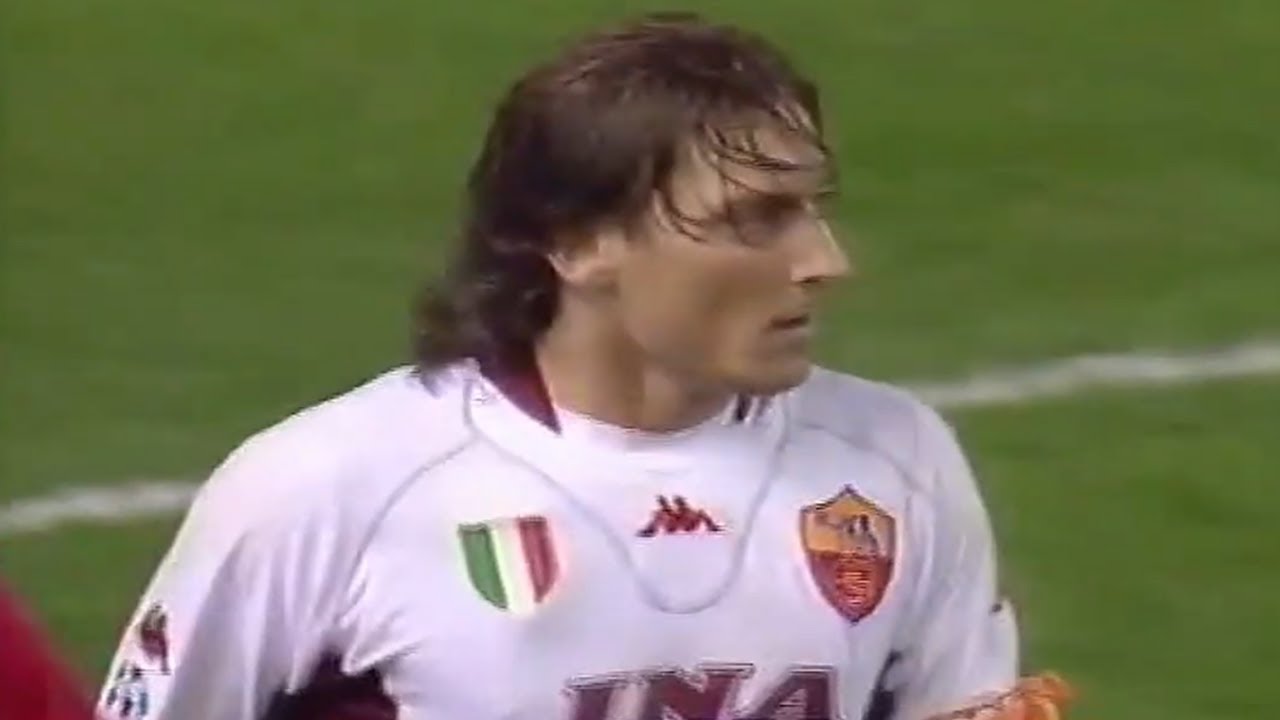 Francesco Totti vs Liverpool (2001/02 UCL A) Brilliant Performance