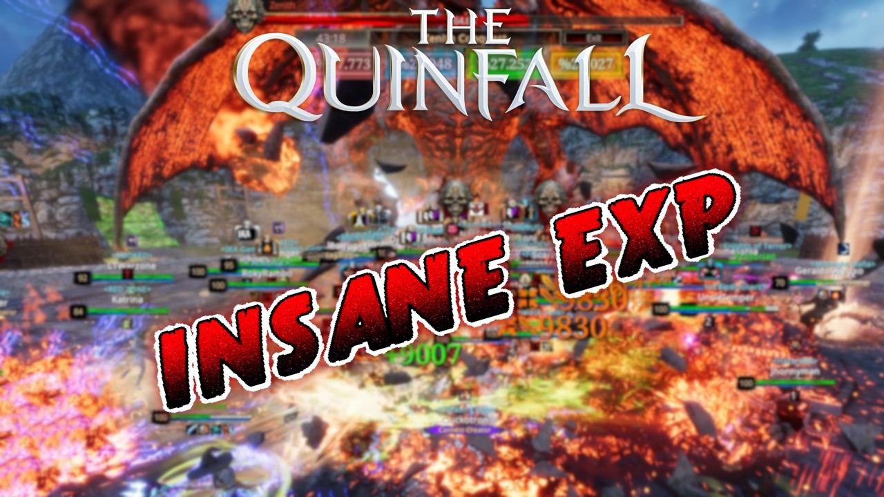 Zenith Conquest is INSANE EXP in Quinfall (Easy Materials)