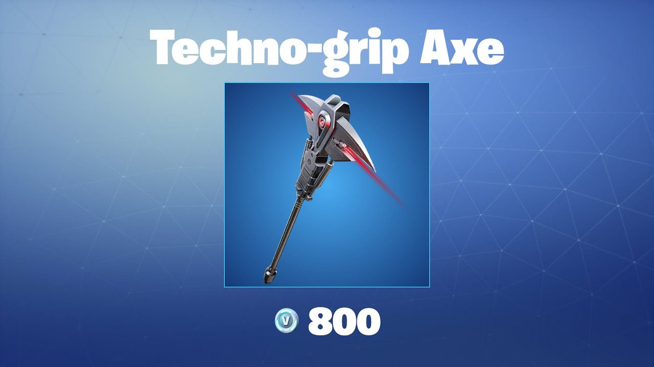 Techno-grip Axe | Fortnite Pickaxe