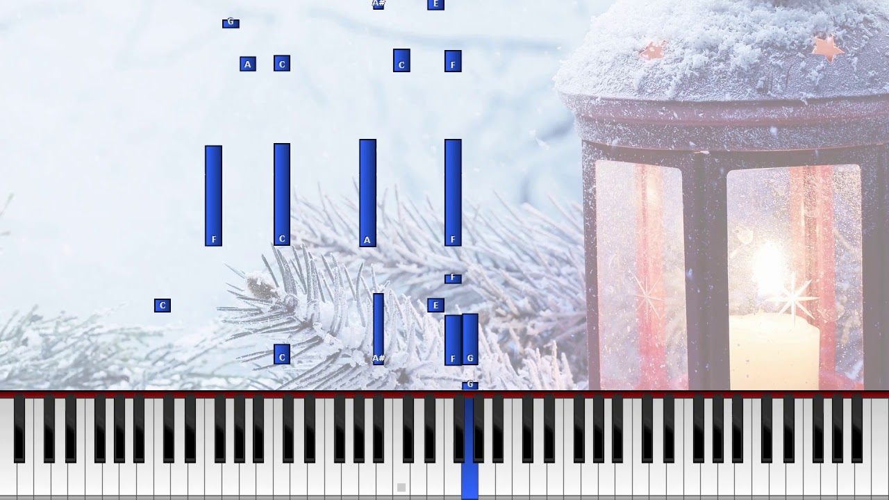 Arkihuolesi kaikki heitä (Piano Synthesia Tutorial)