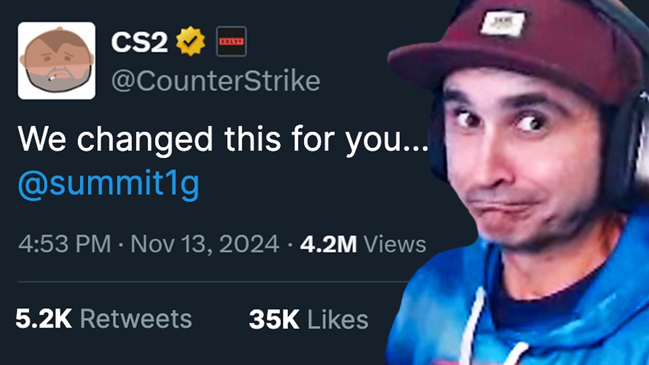 Summit1g Returns to Counter Strike 2 & Finishes Placements!