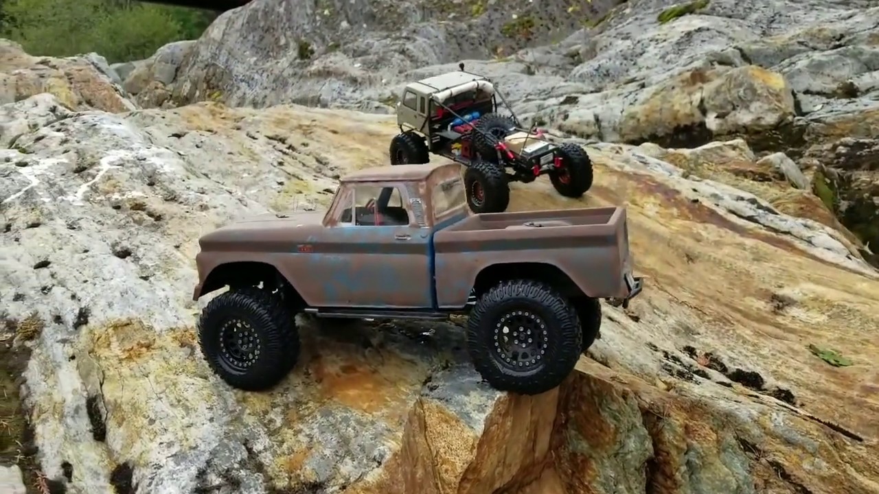Traxxas Trx4 Chevy ** Spider-Man 🕷 Jeep FC ** Cross Rc Hc4 ** Rc4wd FJ Cruiser Scale Adventure.
