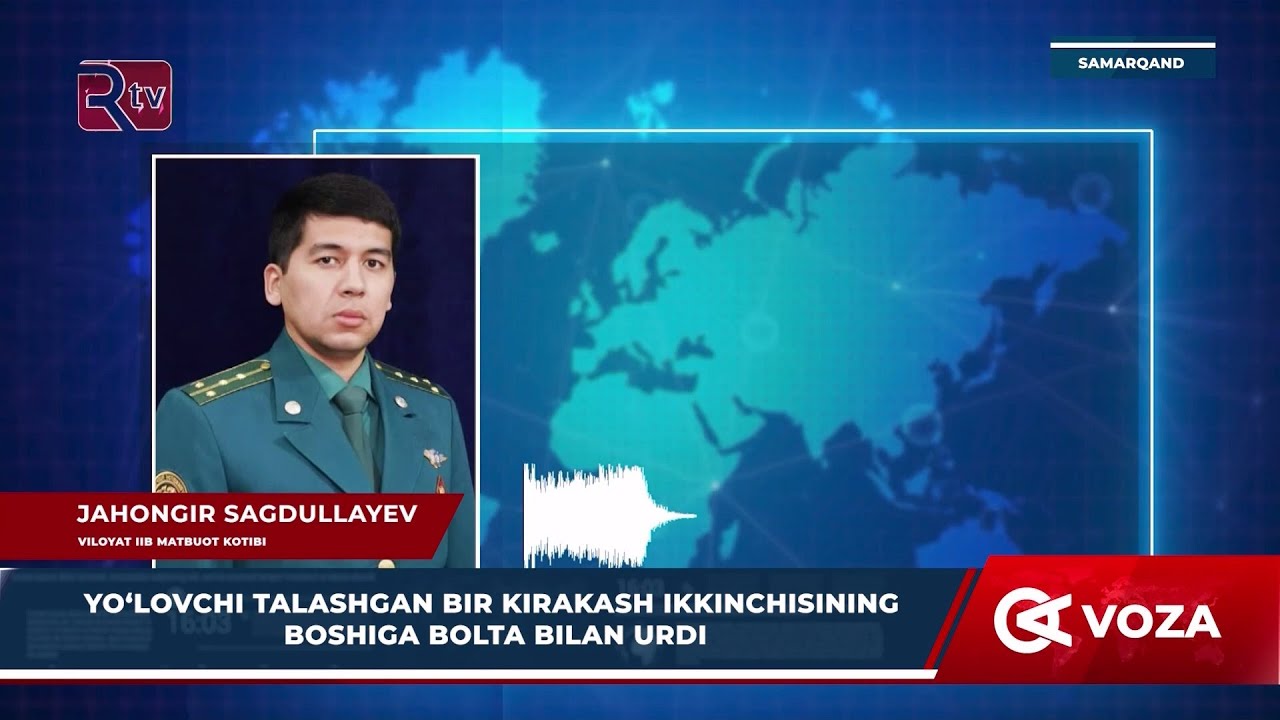 Yoʻlovchi talashgan bir kirakash ikkinchisining boshiga bolta bilan urdi