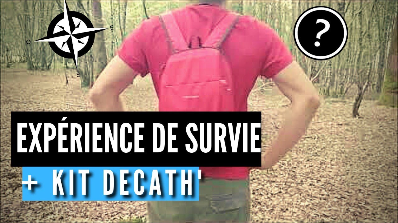 PERDU dans les Bois - Exercice & Kit de Survie DECATHLON