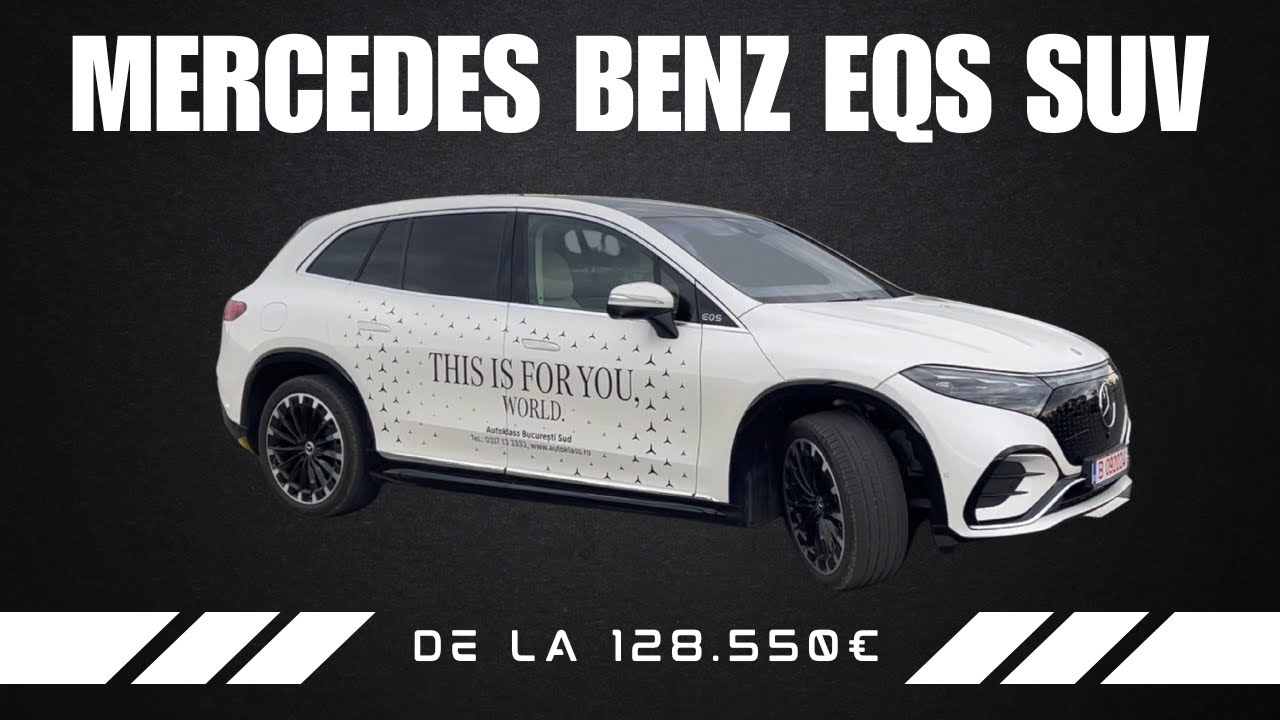 Mercedes Benz EQS SUV - luxul 100% electric