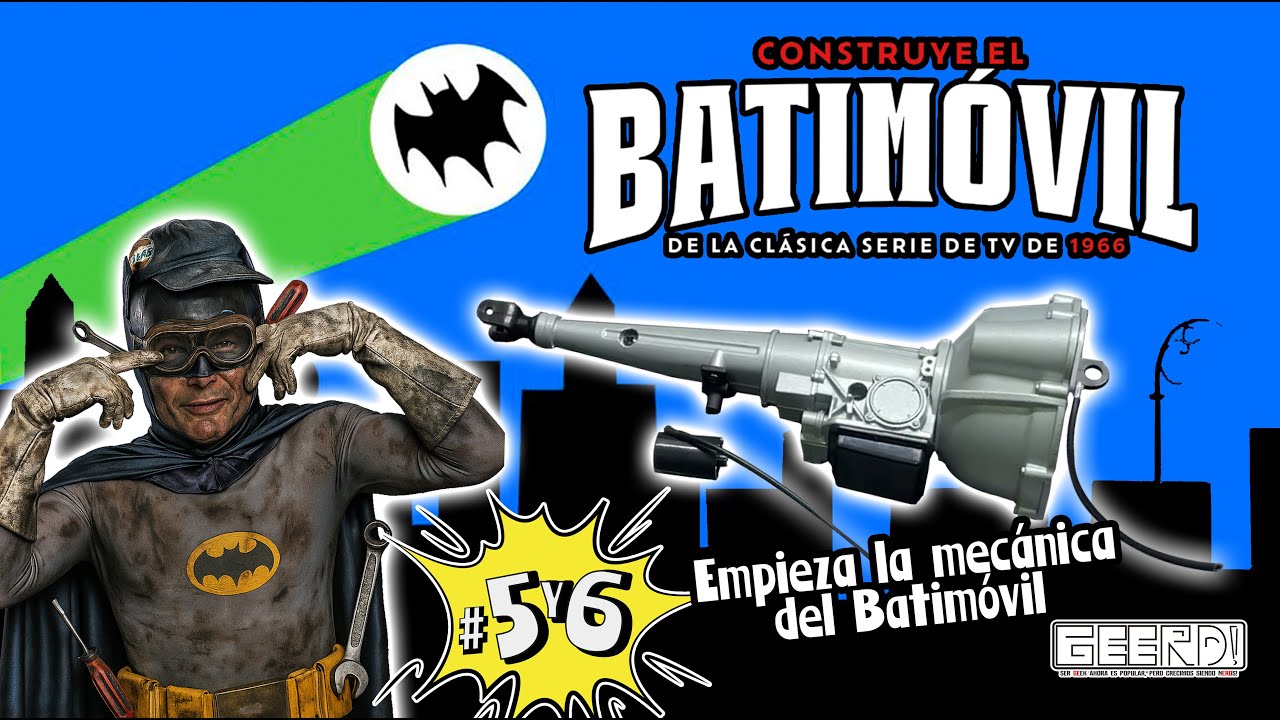 ¡Así se arma el Batimóvil paso a paso!