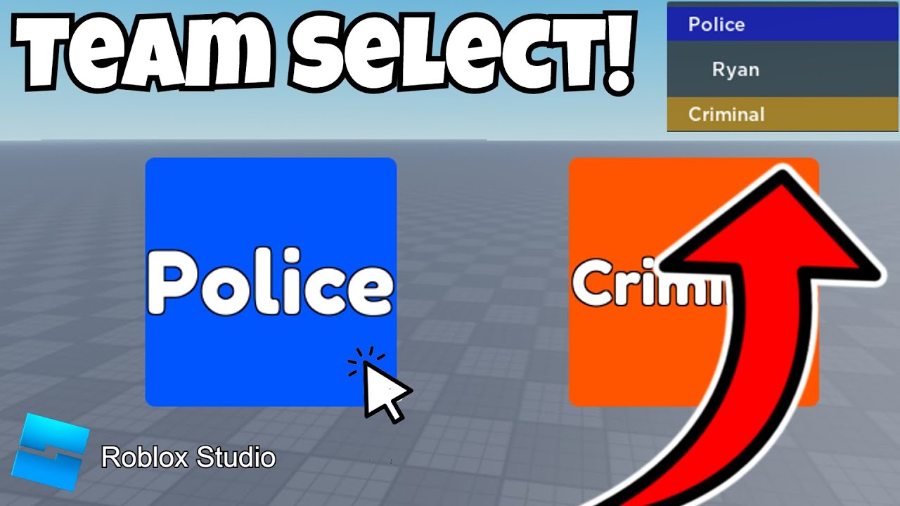 (ОБНОВЛЕНО) Как создать систему выбора команды (Roblox Studio)