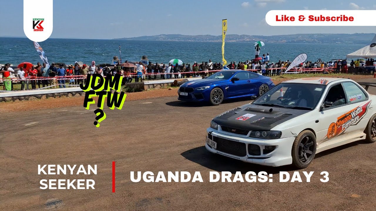 TT Drags Uganda: Полное действие дрэг-рейсинга из Джинджи: Соблюдайте правила, берите флаг