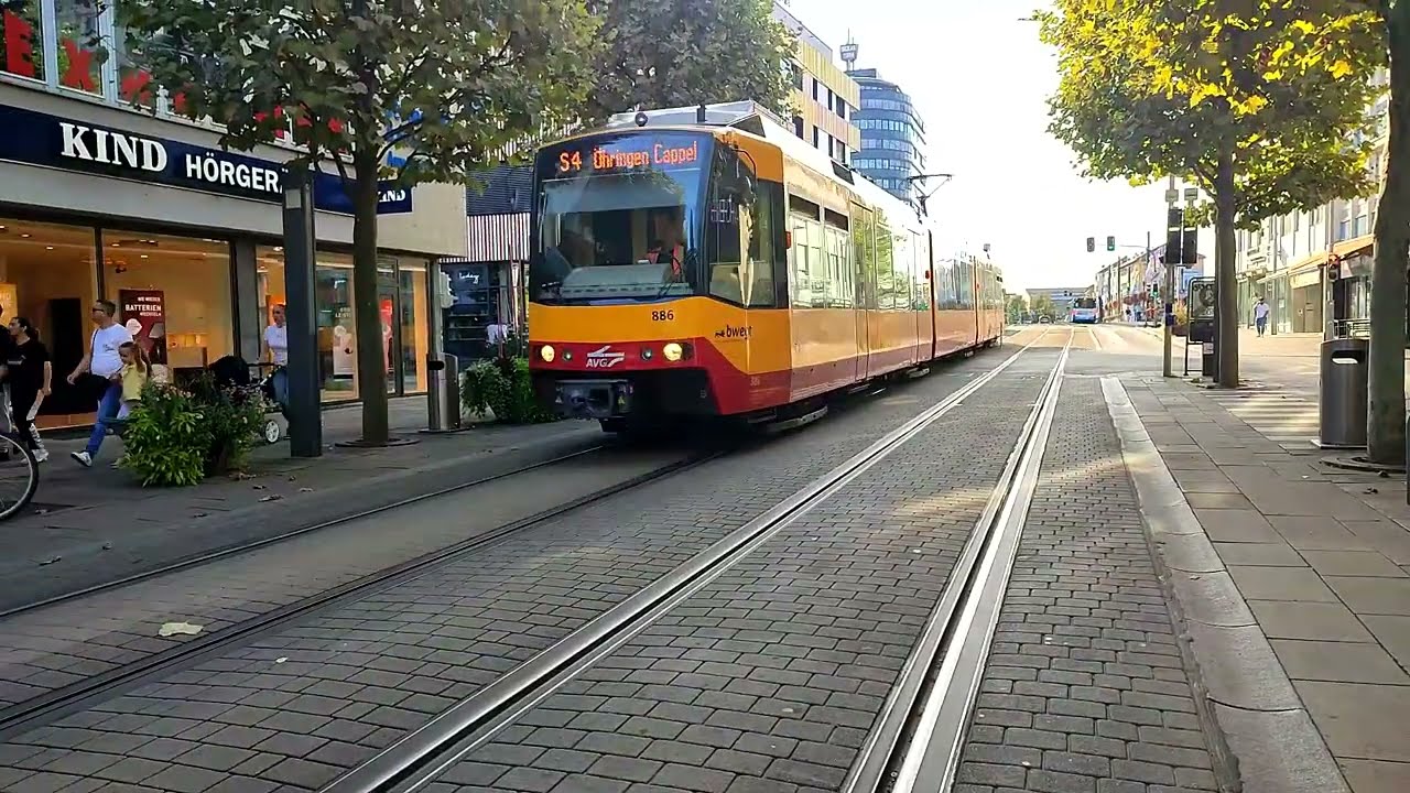 The Karlsruhe TramTrain network is massive