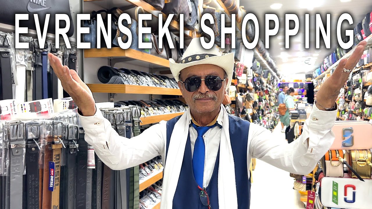 Shopping am Abend in Evrenseki\Çolaklı Side Türkei 2024 4K  🥰🇹🇷 #side #sideturkey
