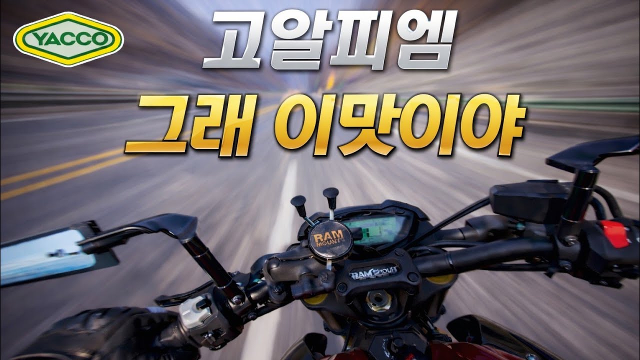 고RPM에서 느낌이 달라졌다 | 아직도 아무거나 넣으세요? 야코 MVX1000 엔진오일