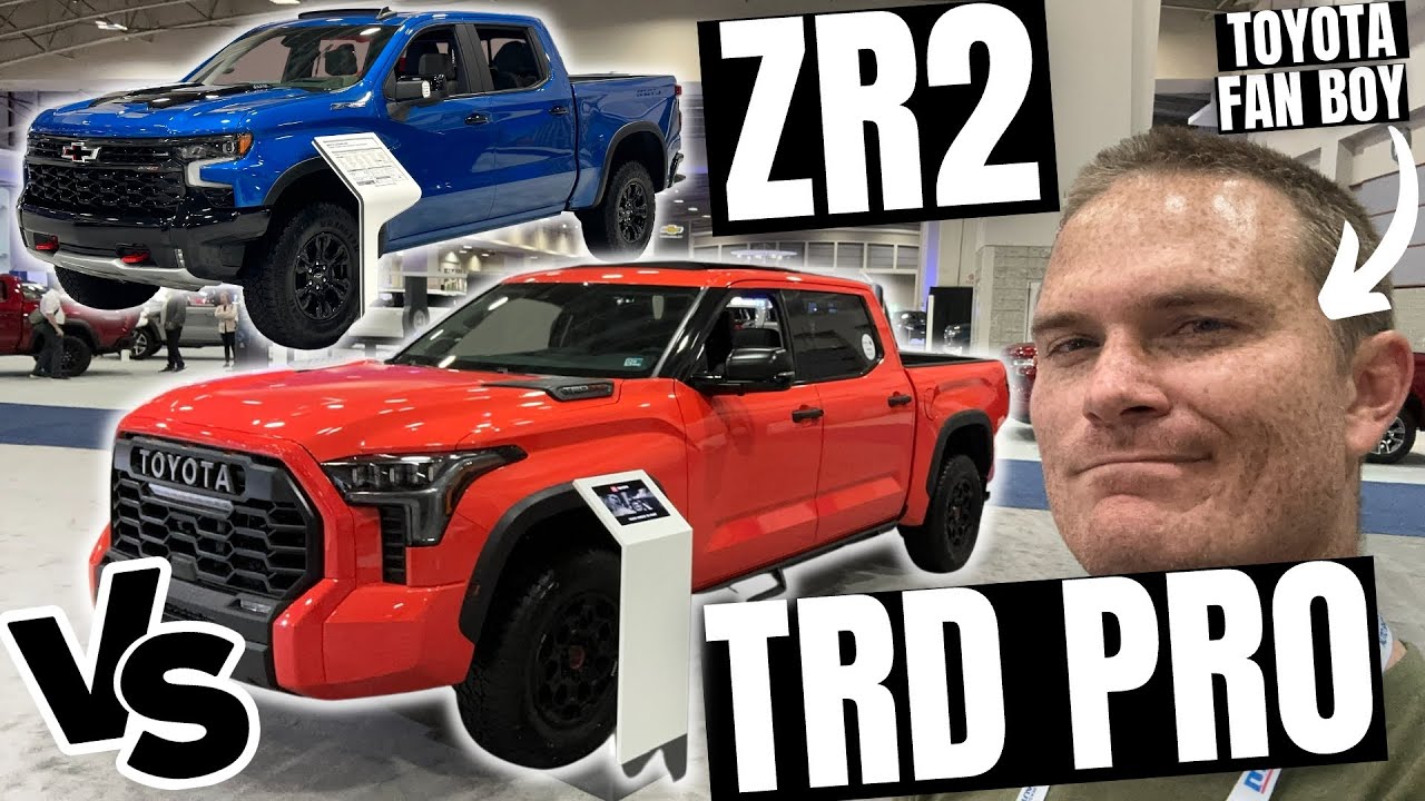 Какой грузовик за 70 000 долларов вам больше по душе? Tundra TRD Pro против Silverado ZR2