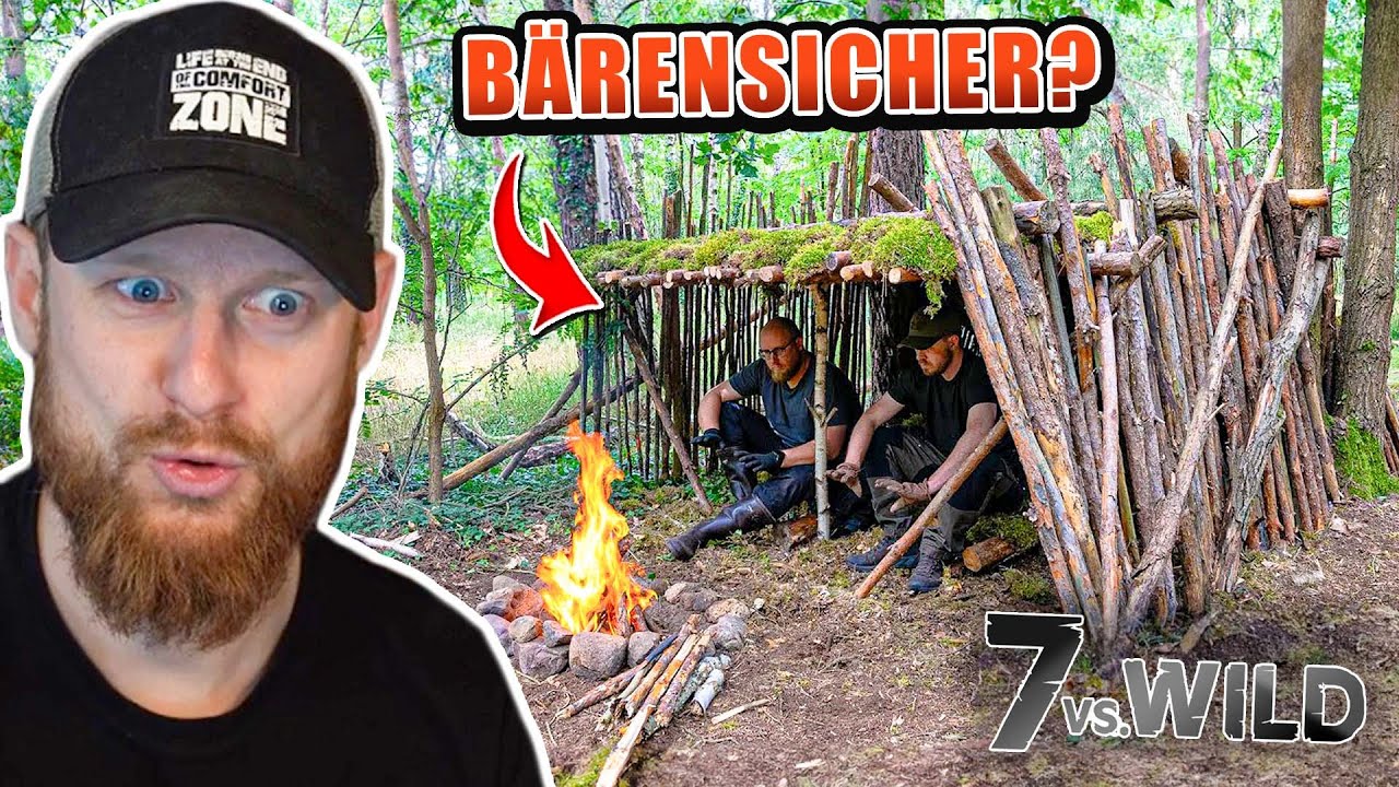 Ist dieser Shelter BÄRENSICHER? - Fritz Meinecke reagiert auf die Naturensöhne