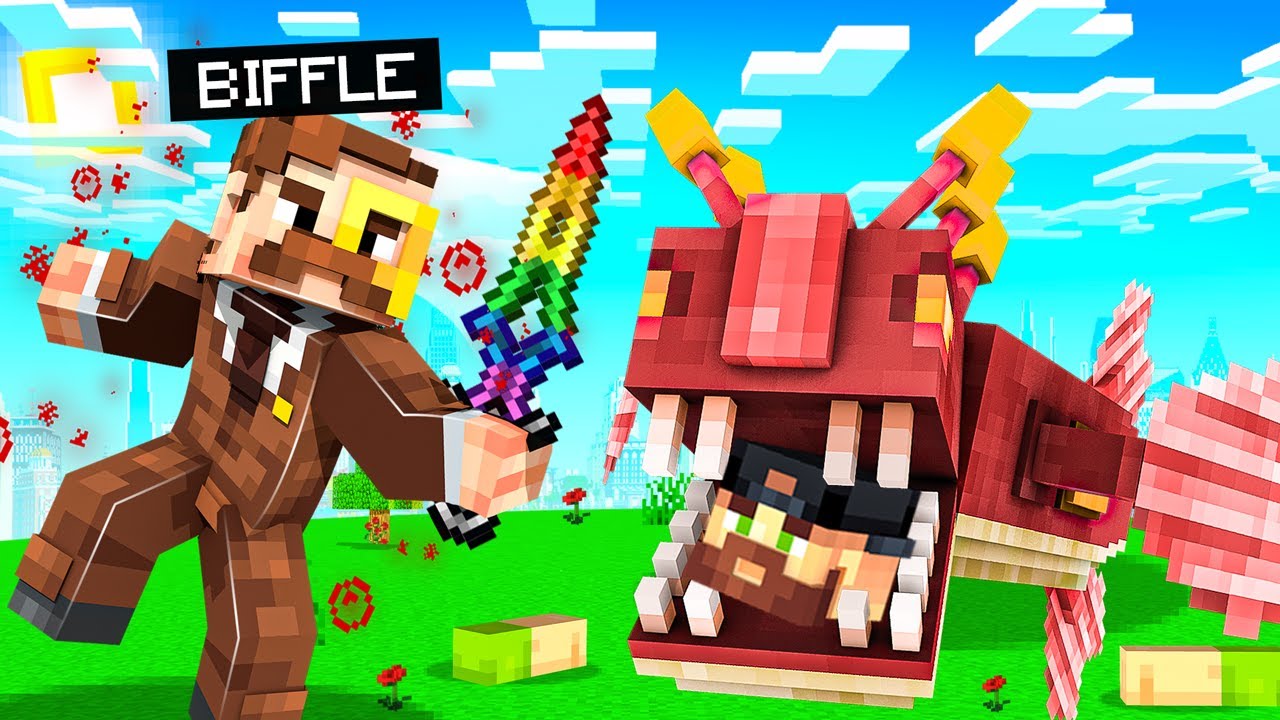 Fighting Ultimate Leviathan Boss in Insane Craft