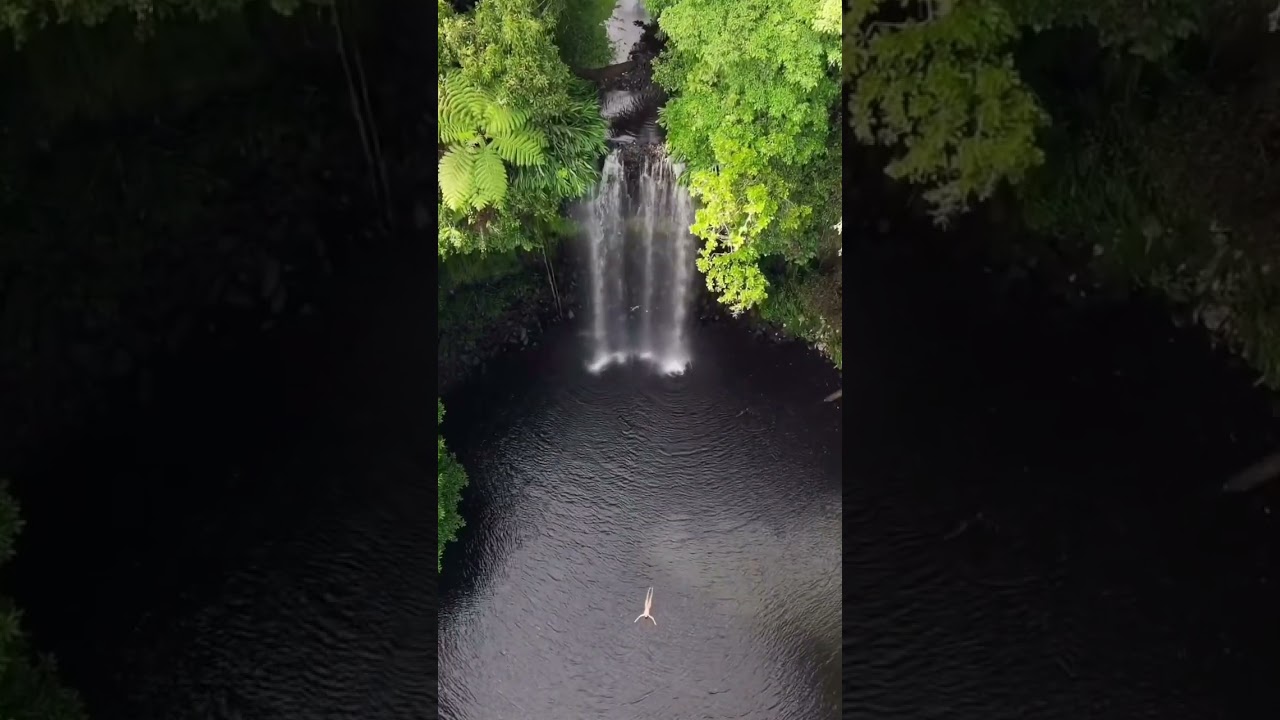 Time to relax in a Tropical North Queensland Waterfall