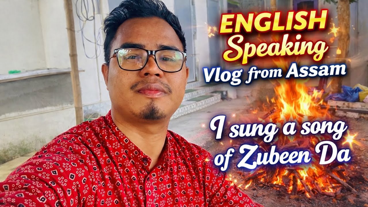 A Voice from Assam | Singing Zubeen Garg | English Vlog