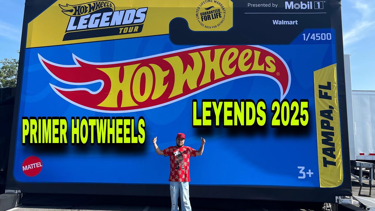 Primer Hotwheels Leyends 2025 Tampa Florida