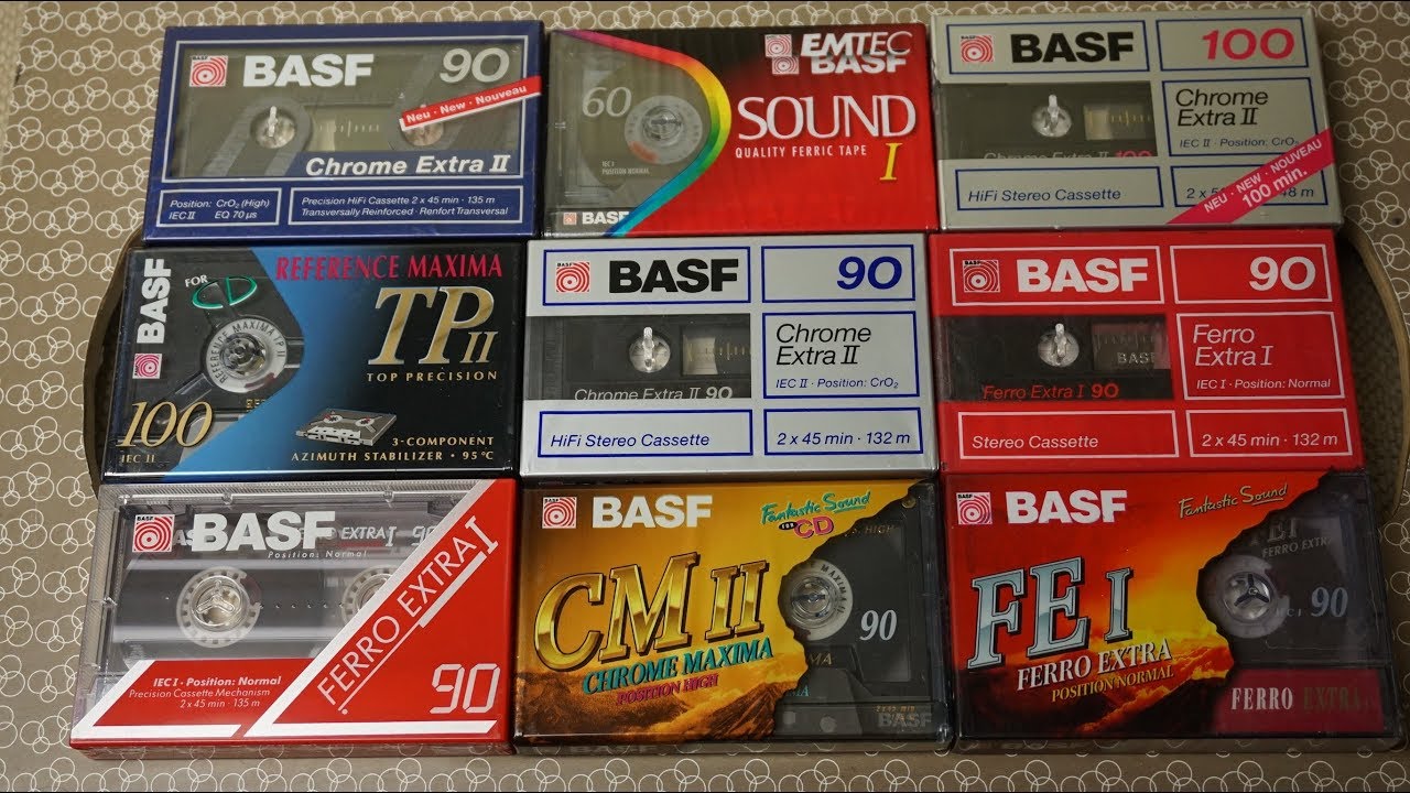 Кассеты из коллекции дядюшки Скруджа. BASF