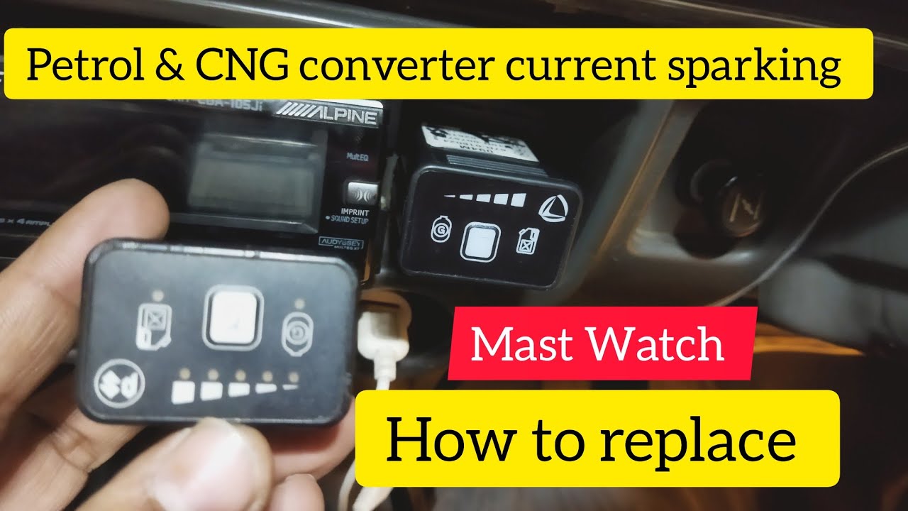 Suzuki Mehran CNG Petrol Converter Replace