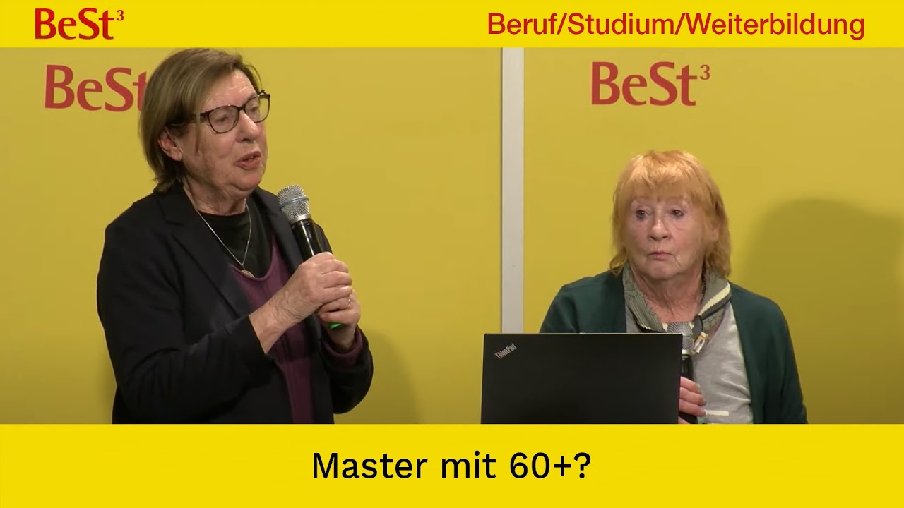 Master mit 60+? | BeSt³ 2023 Wien