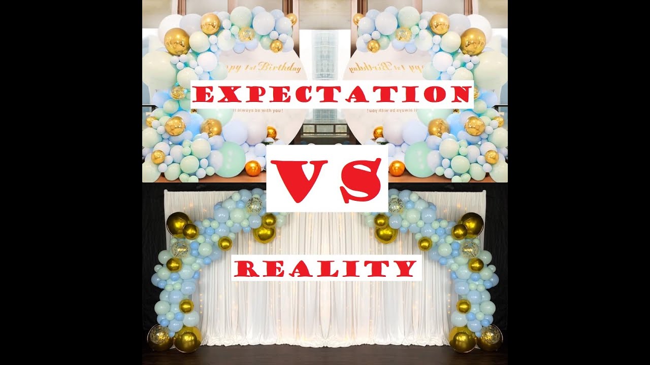 Expectation VS Reality WISH Balloon Garland DIY Review | How To | Tutorial