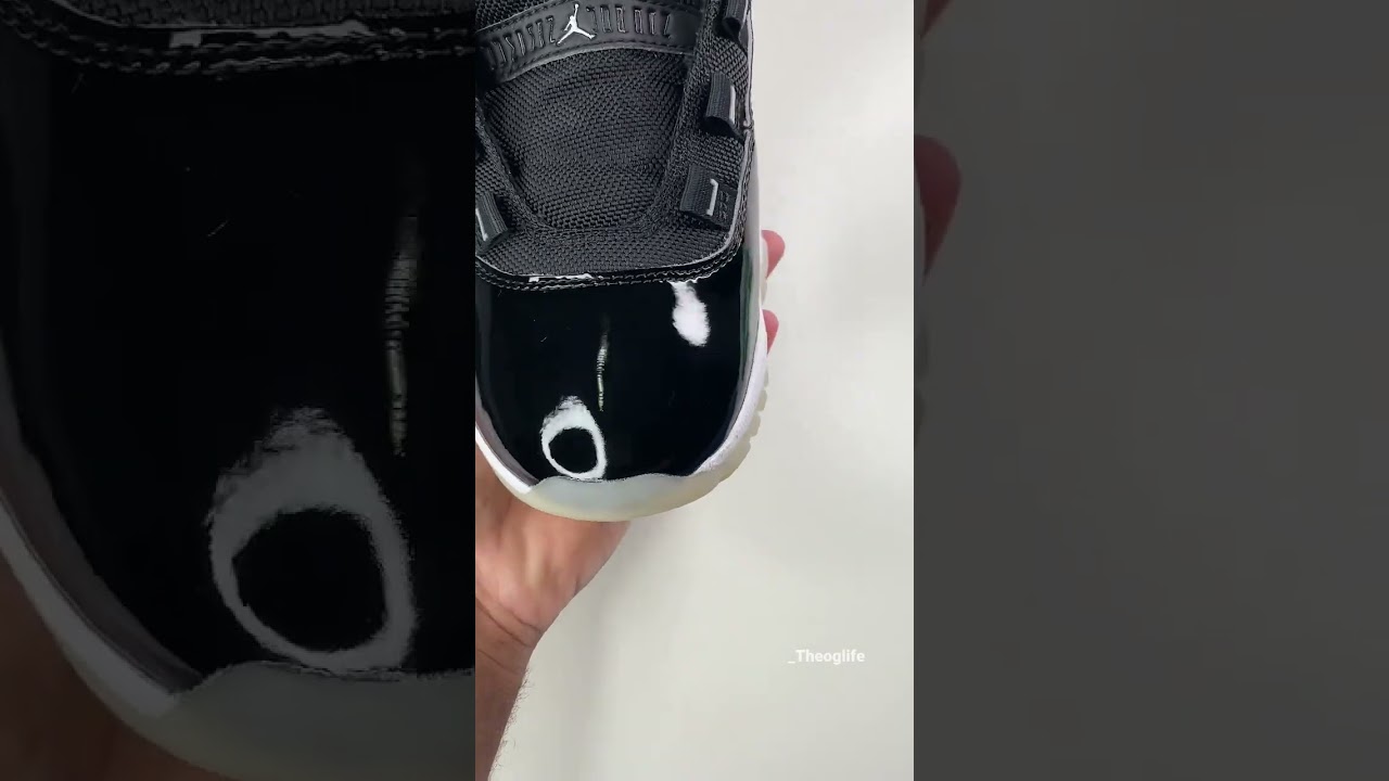 Jordan 11 restoration Re-shine Re-gloss patent leather