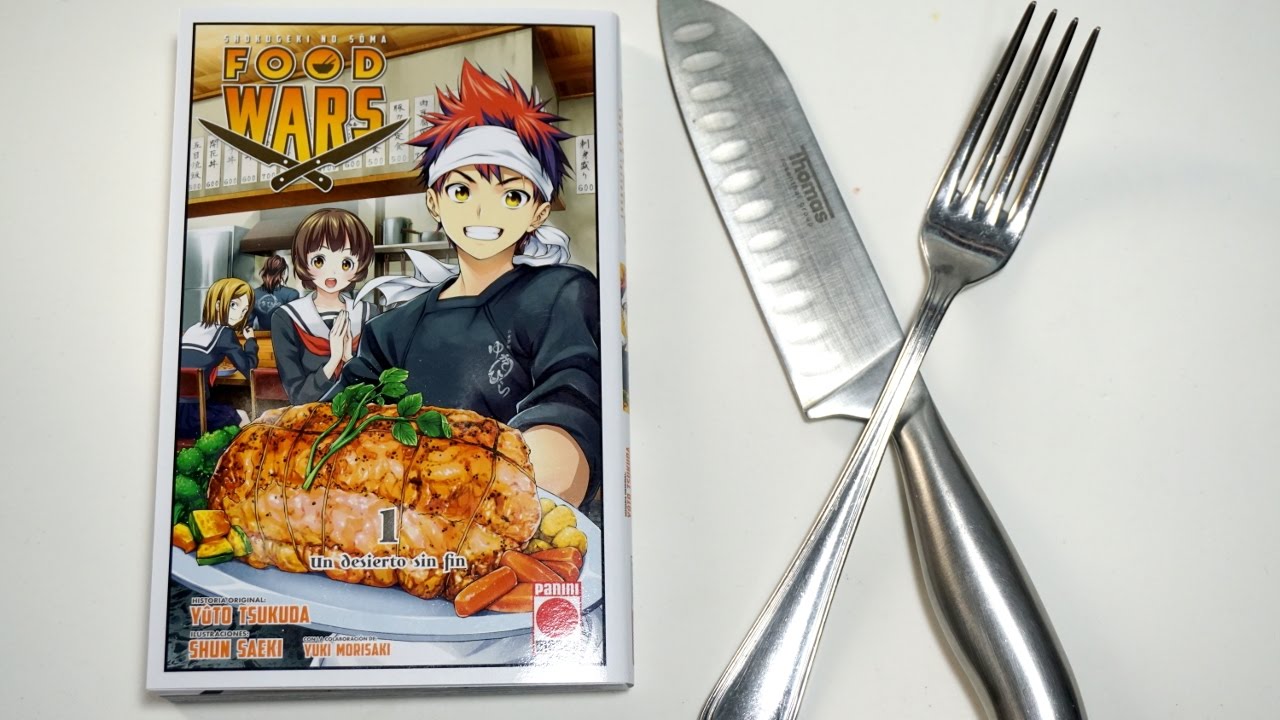 PRIMERAS IMPRESIONES MANGA FOOD WARS 1 (Shokugeki no Soma) | Review en español