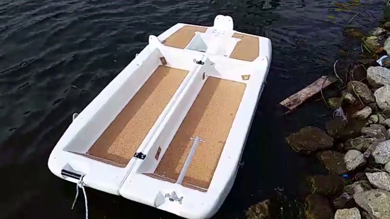 Klappboot, Elektroboot,DIY ,Wasserm&ouml;bel, Prototyp 5 , 2019