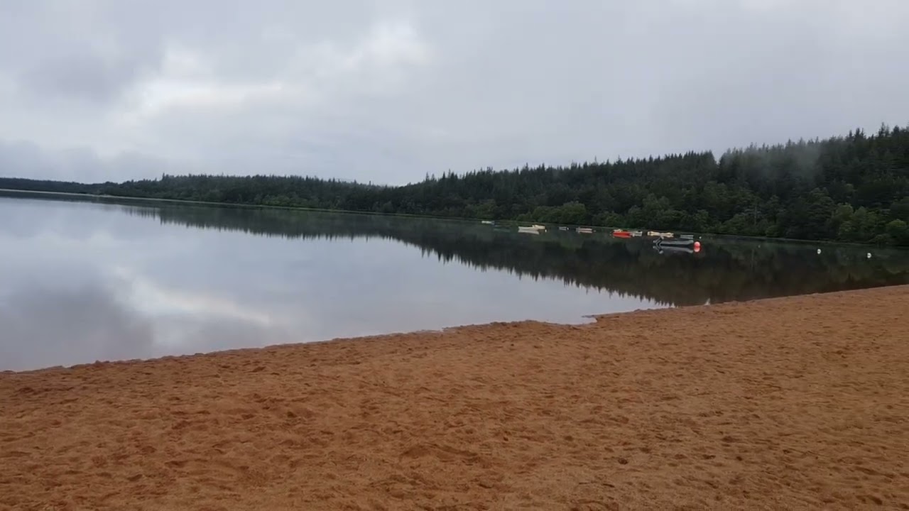 Loch Morlich, Aviemore Beach Camp 360&deg; View