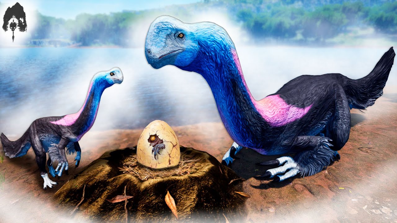 The Isle - Saindo Do Ovo! Familia Mista! Bebe GIGANTORAPTOR! Fui Adotado!