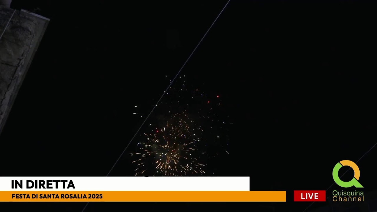 Processione di Santa Rosalia 2025 - Martedì Sera