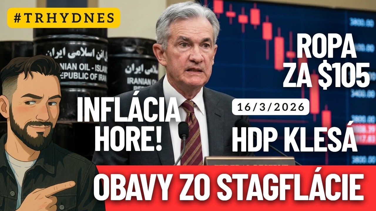 Strach zo Stagflácie! 🔴 Črtá sa NEBEZPEČNÁ kombinácia 😨 #TRHYDNES