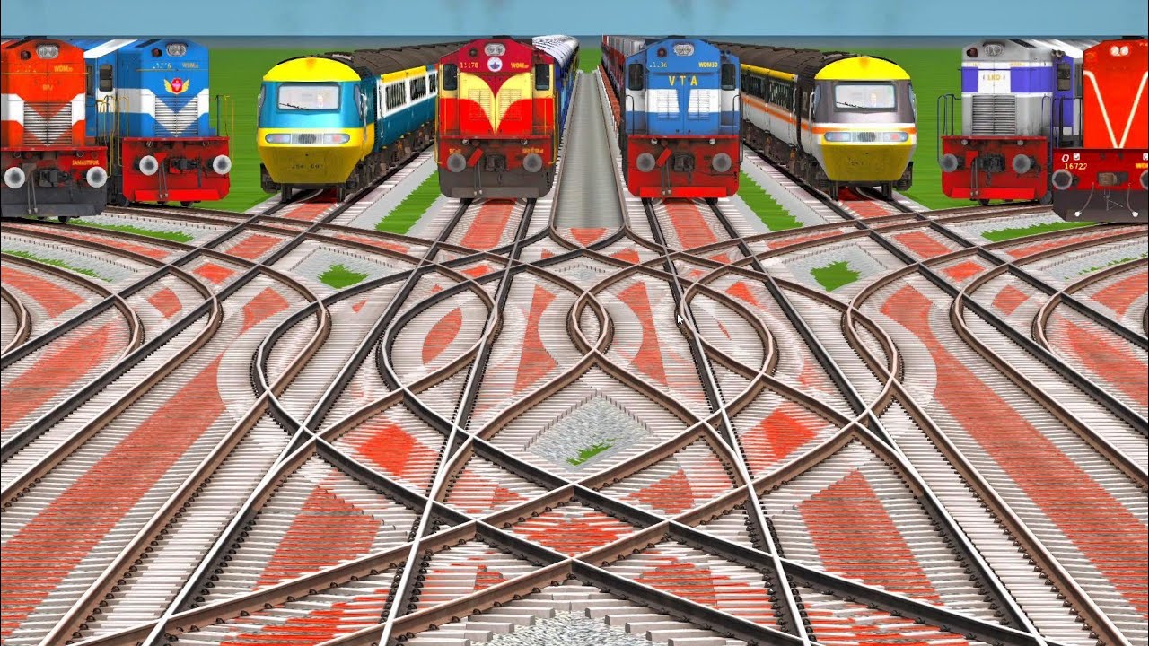 Trains Losing Control on Impossible TracksWhen Trains Face the Worst Rail Conditions