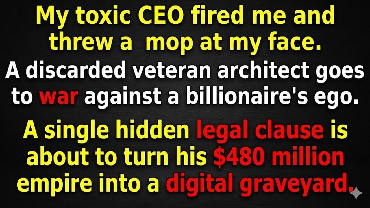 CEO Offered Me a Mop. So I Killed His $480M Deal.