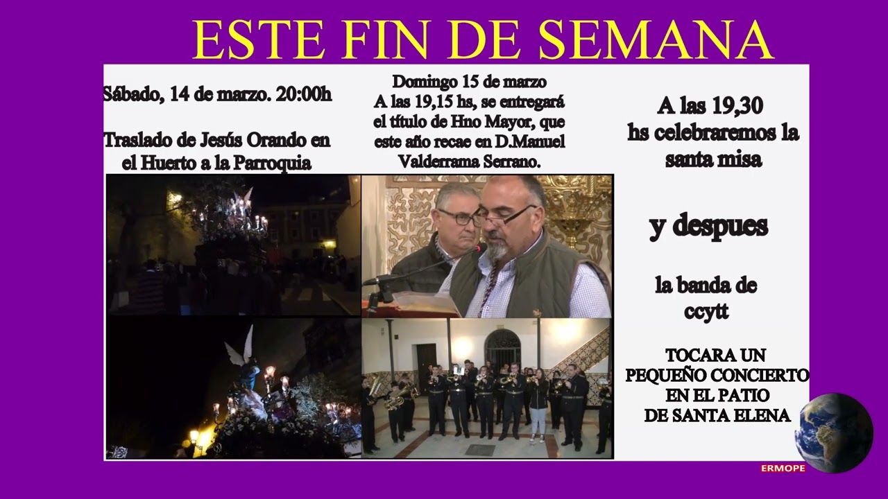 ESTE FIN DE SEMANA