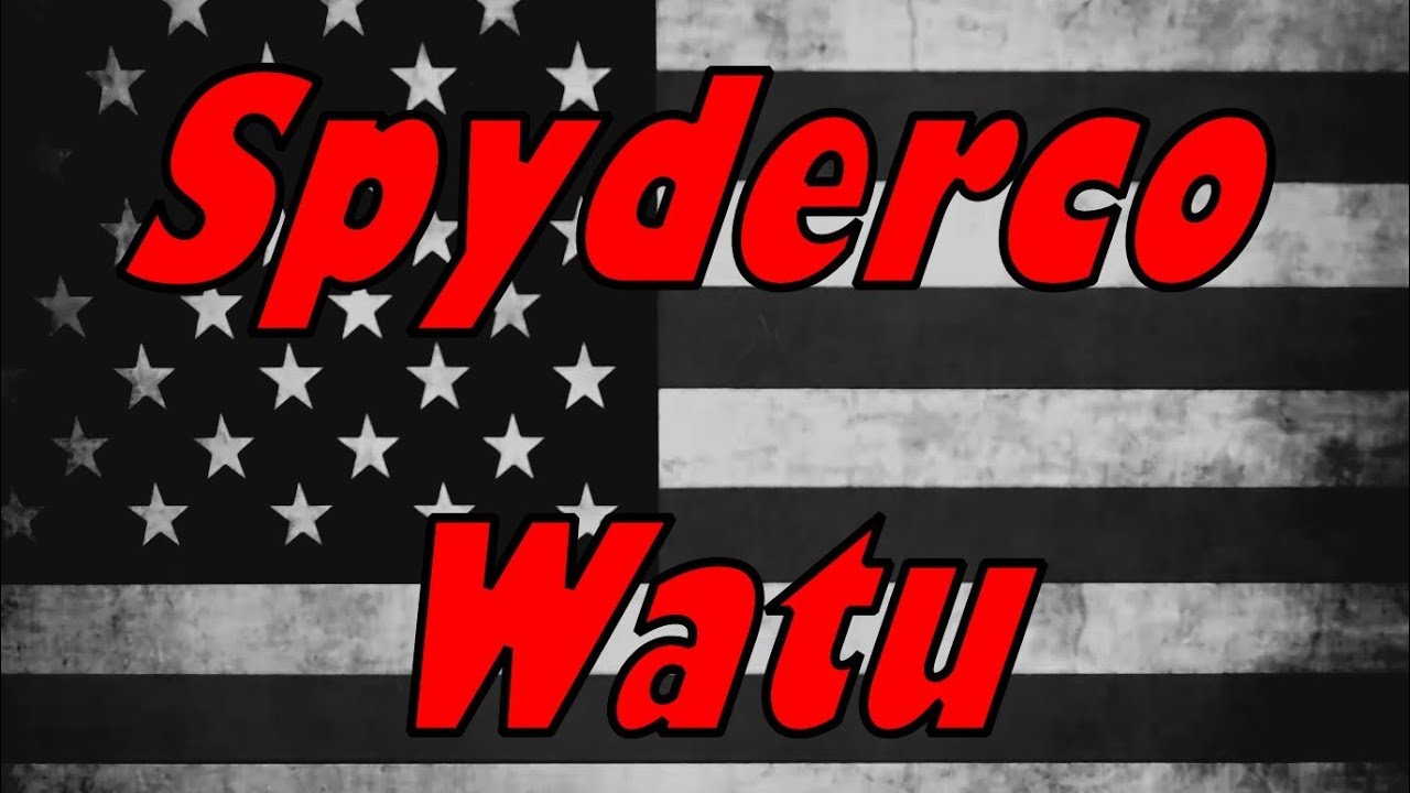 Spyderco Watu Full Review & Disassembly!!!!