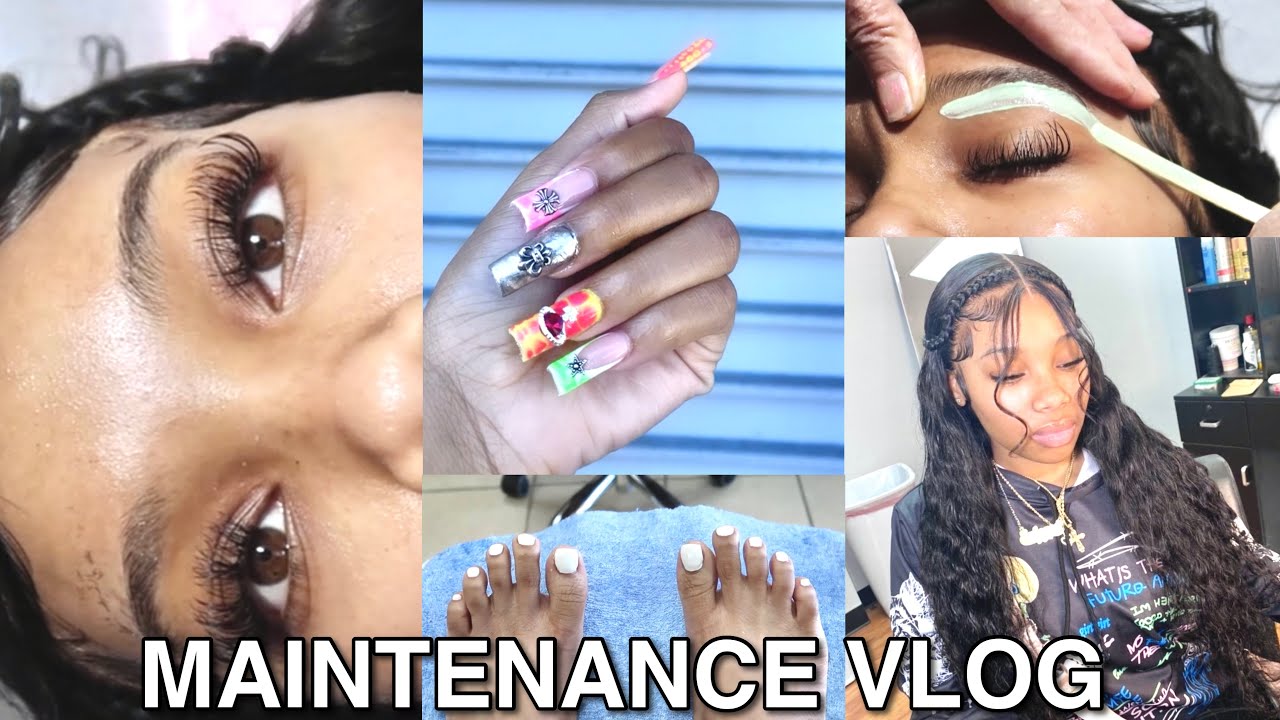 WEEKLY VLOG | PREPARING FOR A BAECATION TO MIAMI (Packing, Nails, Lashes, Brows, Hair Appt + More)