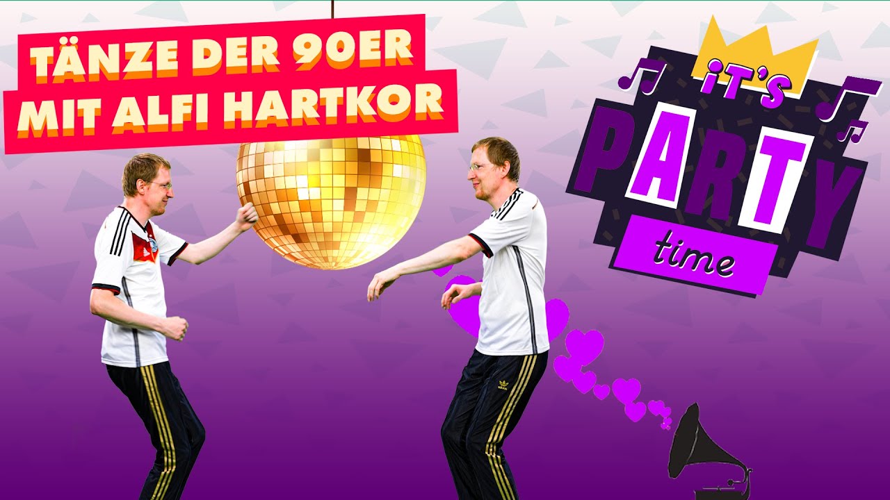 Alfi Hartkor zeigt die besten 90er Tänze 😂 | WISSTIHRNOCH?