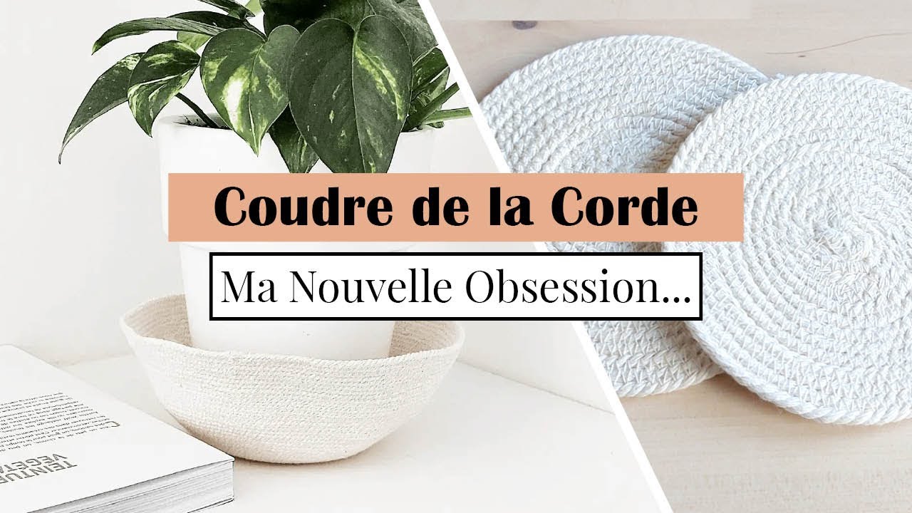 Tuto Couture: Décoration avec de la Corde // Facile, Rapide & Pas Cher ! // DIY Boho