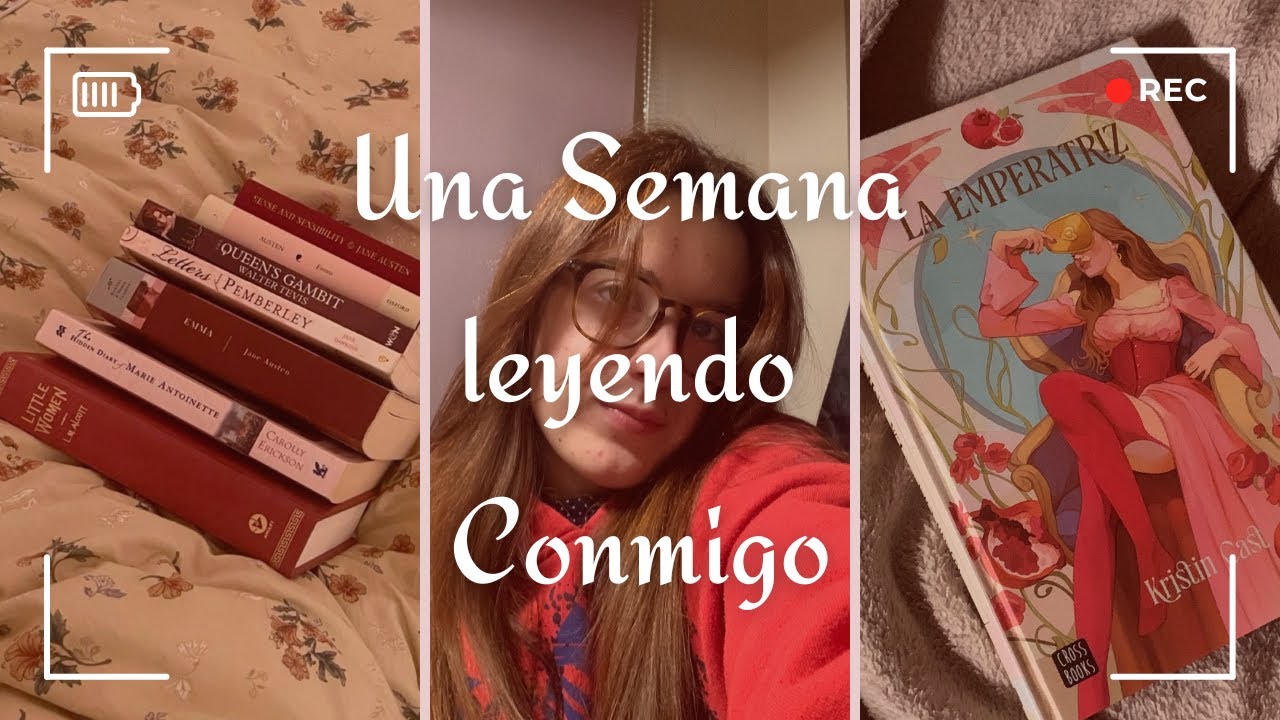 Reading Vlog LA EMPERATRIZ I  Una semana LEYENDO conmigo