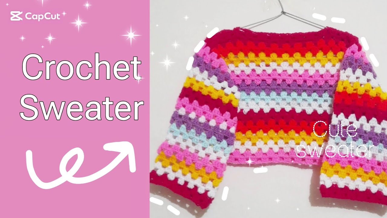 Crochet sweater tutorial|How to crochet sweater| easy crochet sweater tutorial #crochet #crocheting