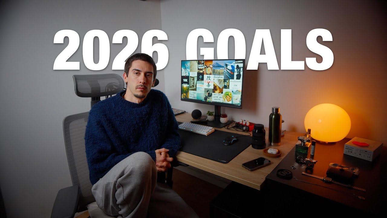 settling into the new year | realistic goals & unboxing new gear