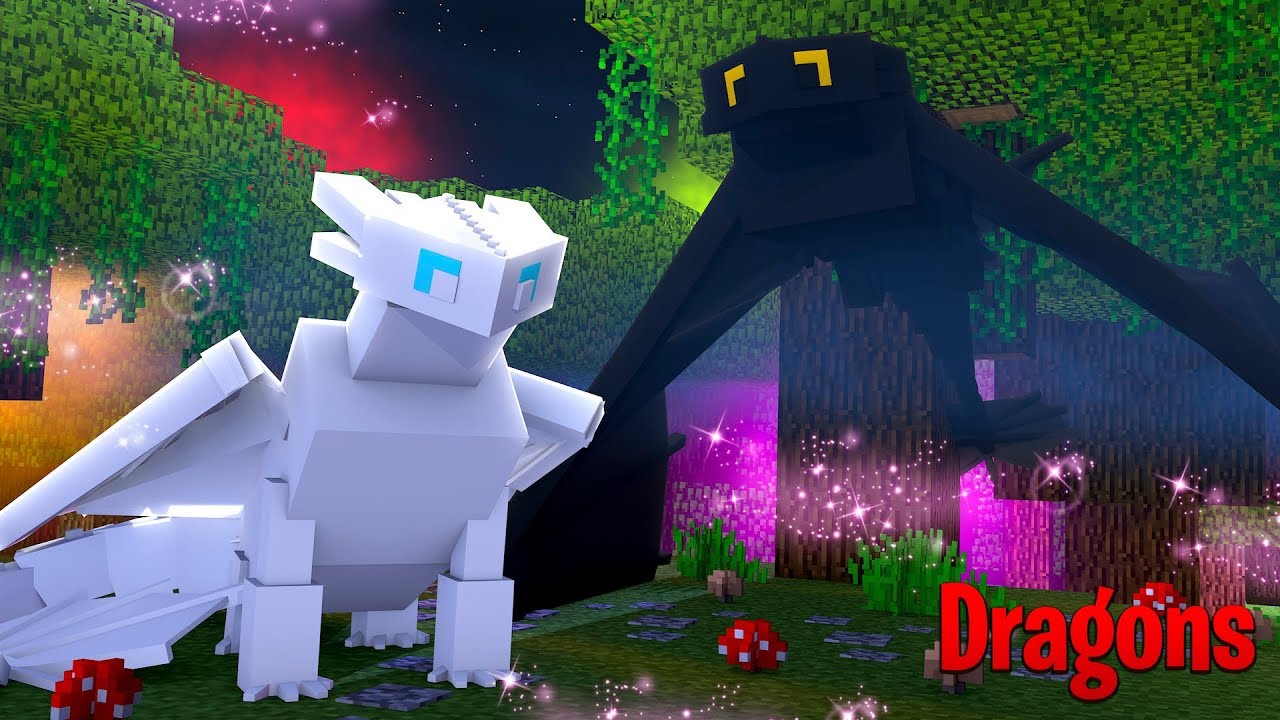 DRAGON  LOVE STORY - FINDING FROST'S BOYFRIEND! - Minecraft Dragons
