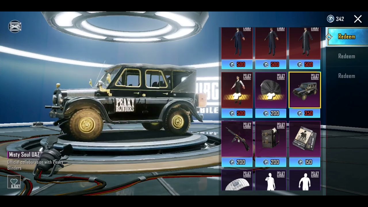 Pubg new lucky spin version 4.2 #peaky blinders #Thomas Shelby #John Shelby# author Shelby#aura999+👿